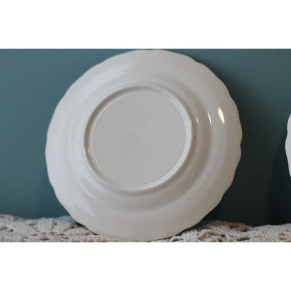 Canonsburg Yellow Rose Bread & Butter Plates 
